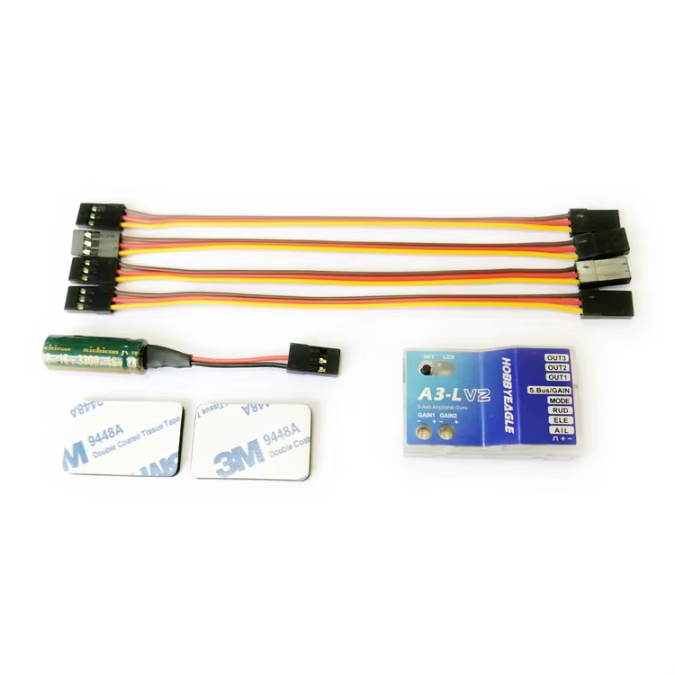 HobbyEagle A3 A3-L V2 6 axes avion gyroscope et stabilisateur contrôleur de vol pour RC FPV avion partenaires-aile drones bricolage pièces