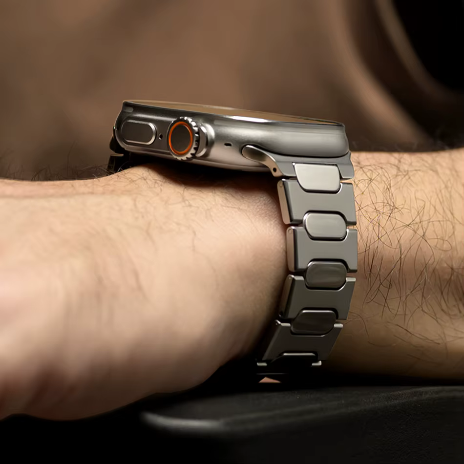 Bracelet de montre en titane pour Apple Watch Ultra 3/2/1 (49 mm)