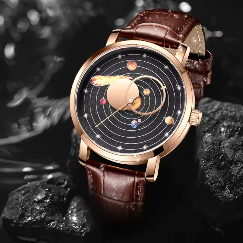 Nouvelle Montre Homme LIGE 2026 de Luxe Décontractée Tendance à Quartz pour Cadeaux