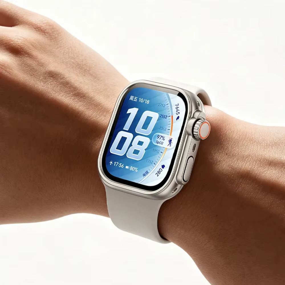 Boîtier PC haut de gamme + verre de protection pour Huawei Watch Fit 4-5 Pro