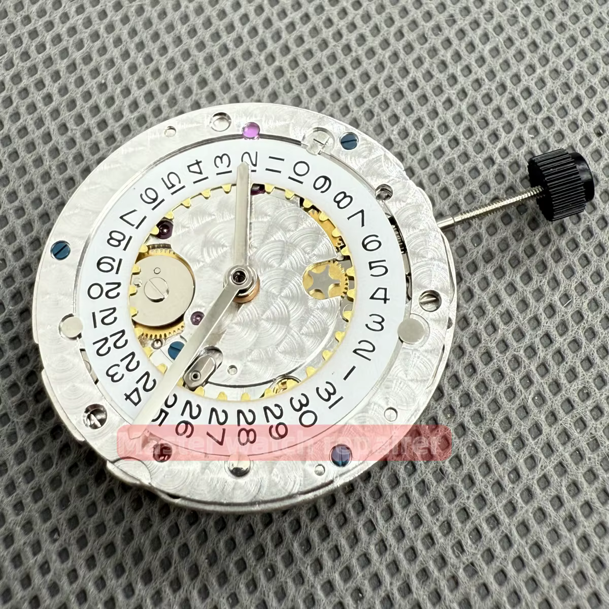 VSF 3135 mouvement mécanique automatique balancier bleu montre