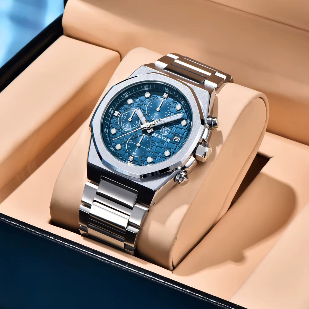 BENYAR – montre-bracelet à Quartz pour hommes