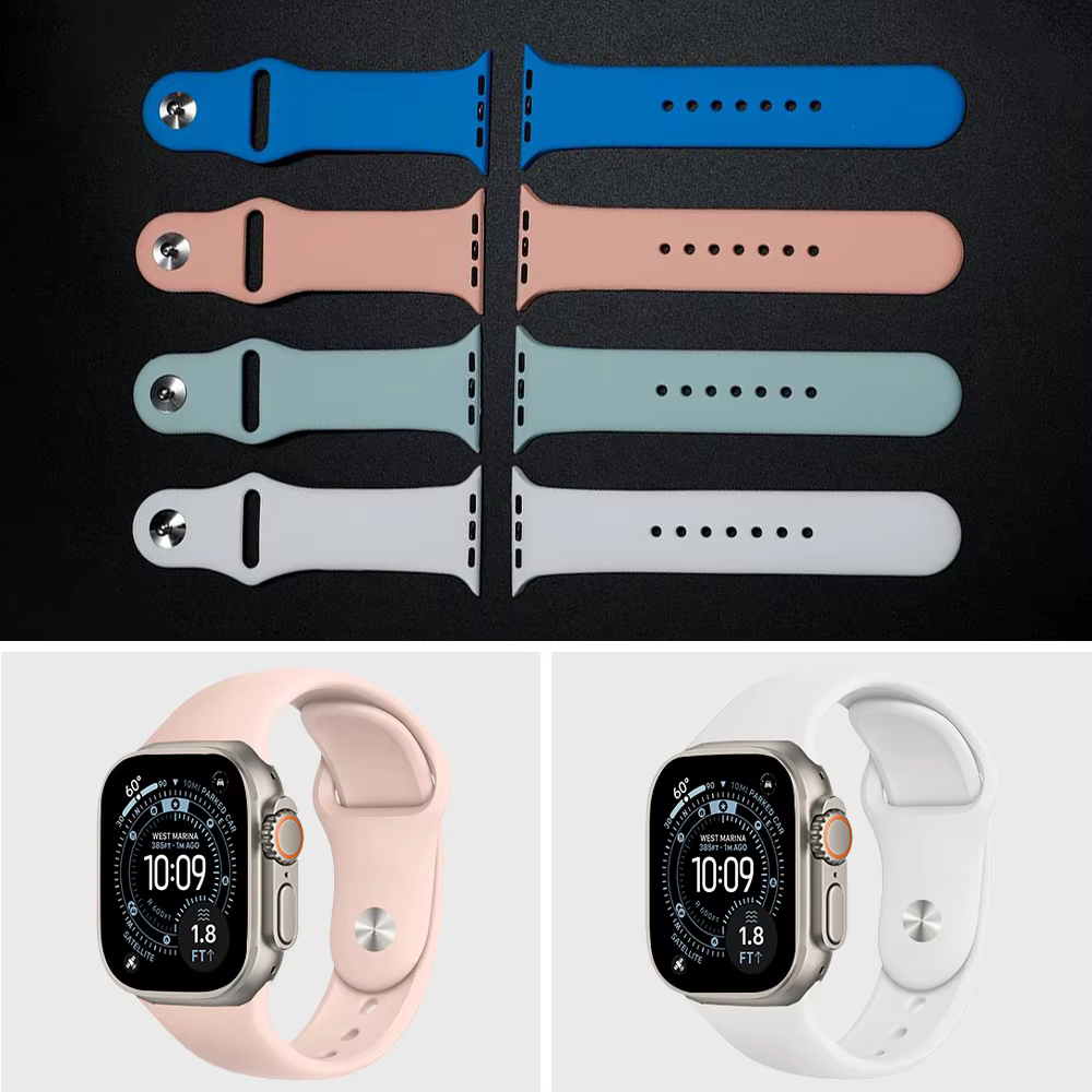Bracelet en Silicone pour Apple Watch