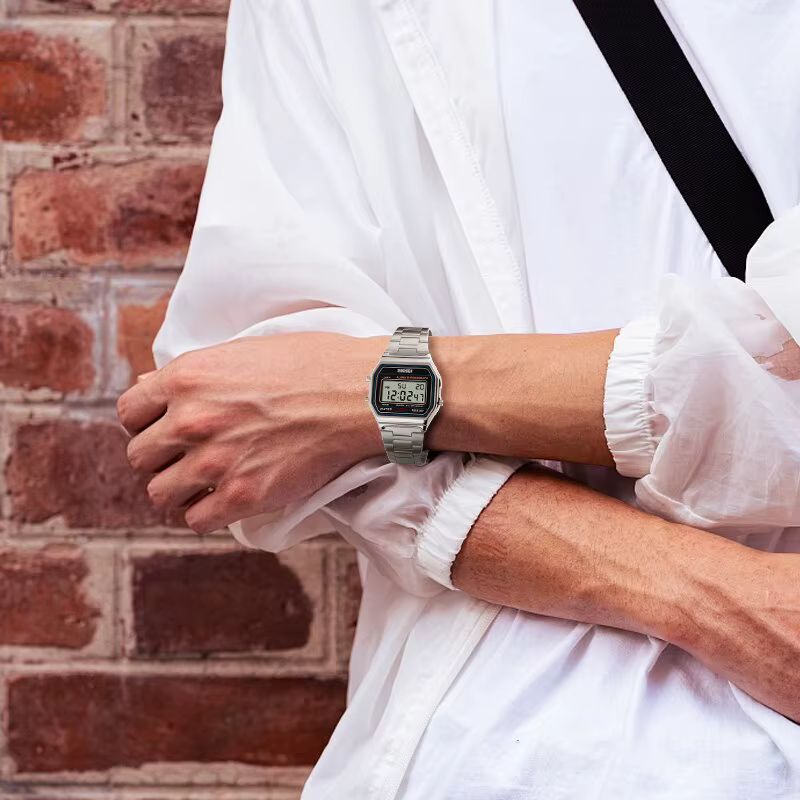 Skmei-Montre-bracelet de sport DNono en acier inoxydable pour homme