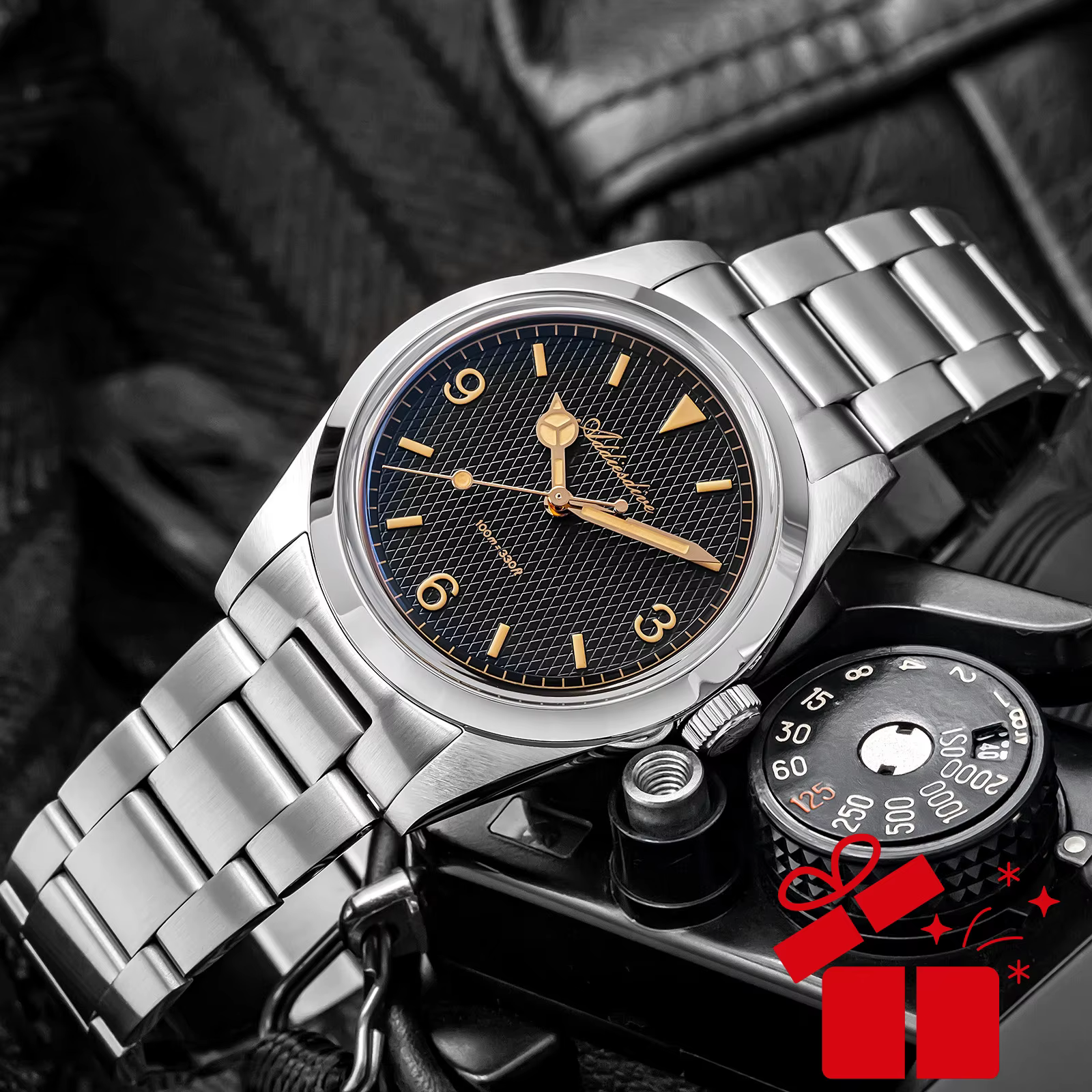 ADDIESDIVE 2025 nouvelle montre pour hommes en acier inoxydable 316L 10Bar plongée lumineuse AD2096 cadeau de luxe montre-bracelet à Quartz reloj hombre