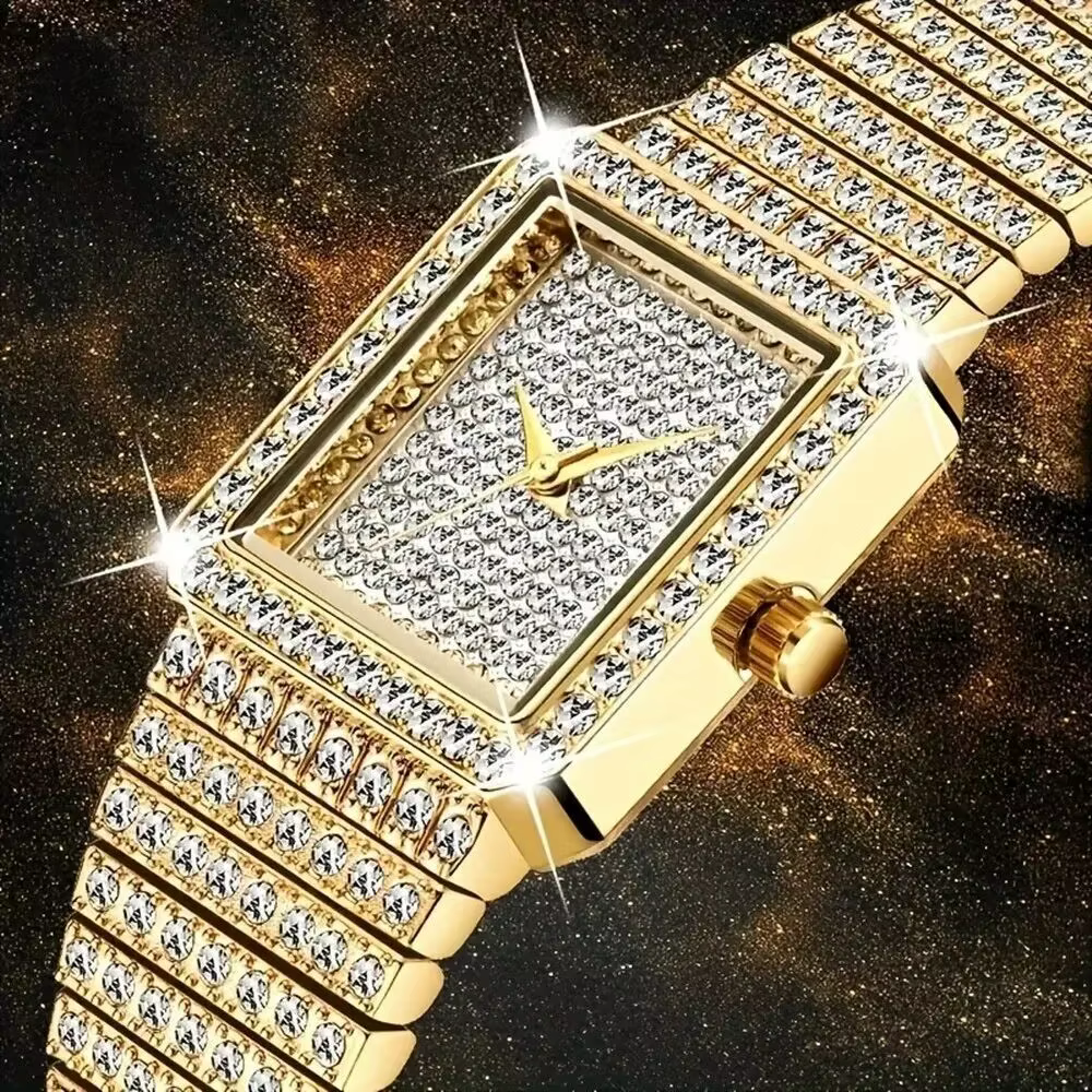 Diamant femmes montres montre en or dames