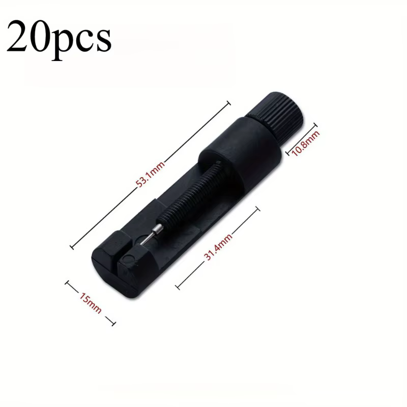 20 pièces en plastique Bracelet de montre lien ajuster fente sangle