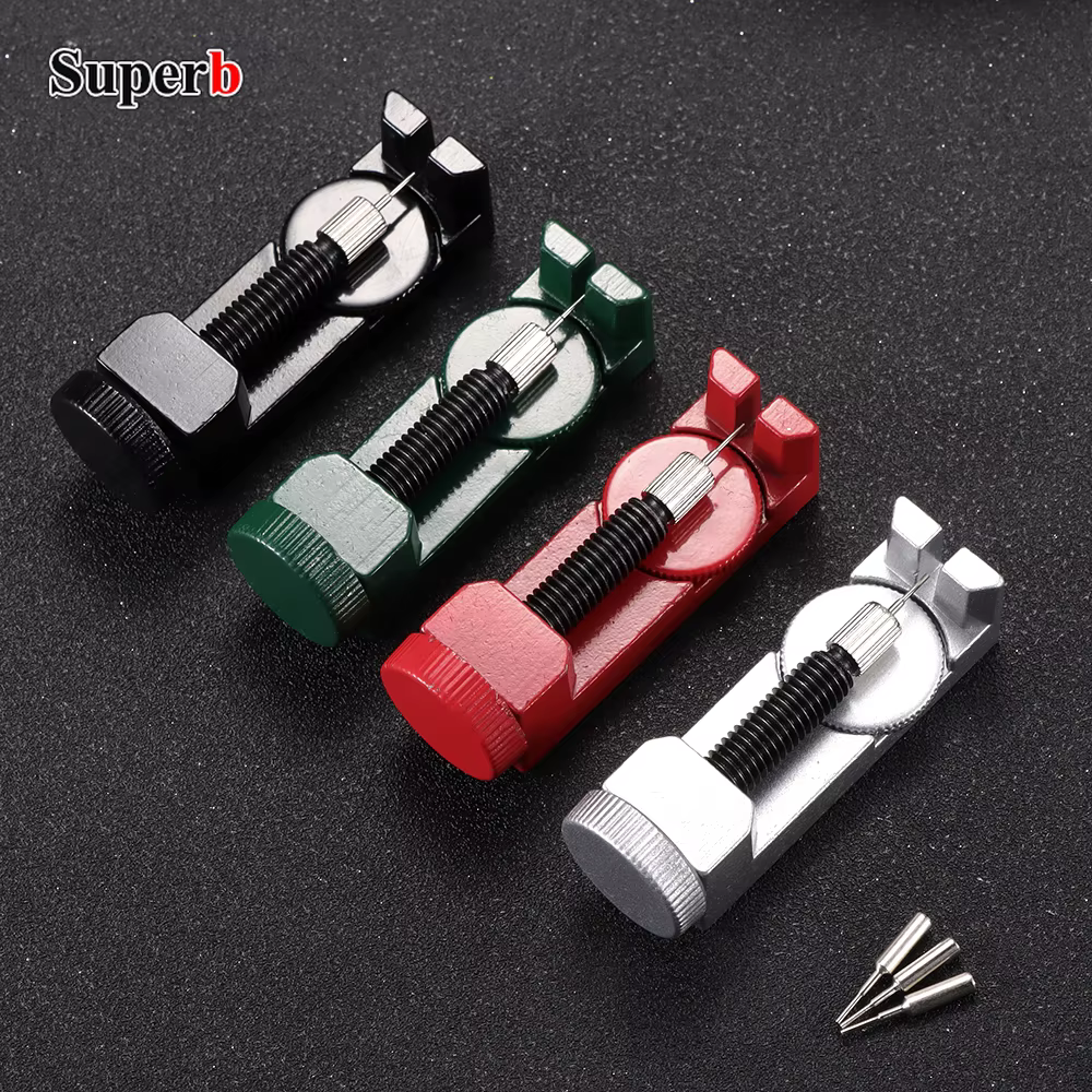 Kits d'outils de réparation de montres : Dispositif de démontage de bracelet
