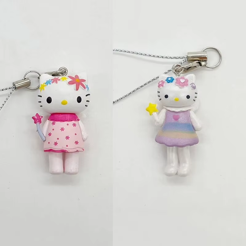 2 porte-clés Hello Kitty