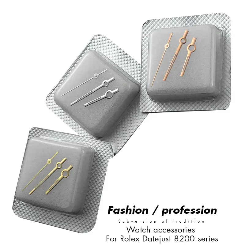 Aiguilles de montre lumineuses vertes pour mouvement Rolex Datejust 8200 8215 8205 2813 9039 9015 90S5 8285 2813