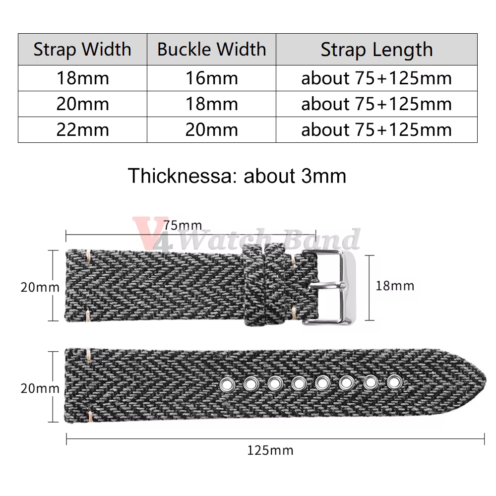 Bracelet tissé à dégagement rapide pour montre connectée Omega Seiko