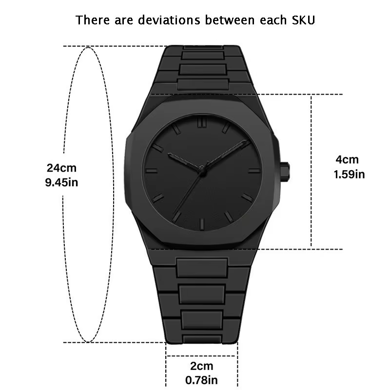 Mode bracelet en plastique hommes montres sport