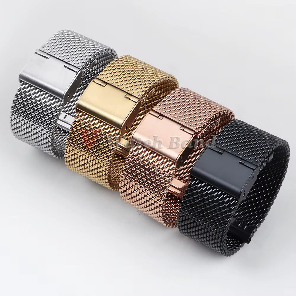 Bracelet milanais en maille 1.0 pour Seiko