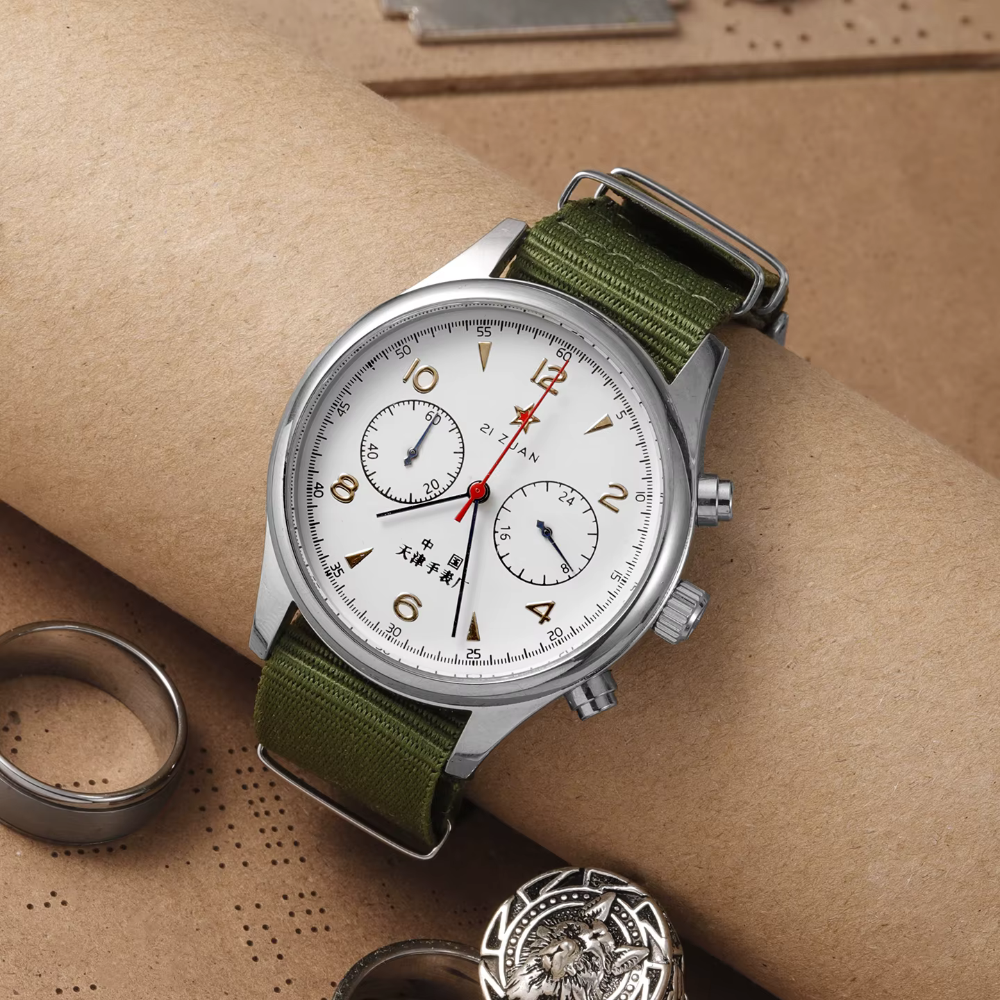 2026 nouvelles montres pour hommes 1963 pilote montre automatique 40mm étanche rétro quartz chronographe vintage robe
