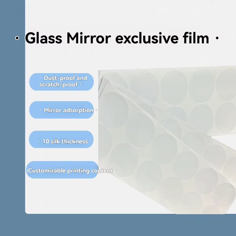 Surface de protection en verre pour montre avec film électrostatique en PVC