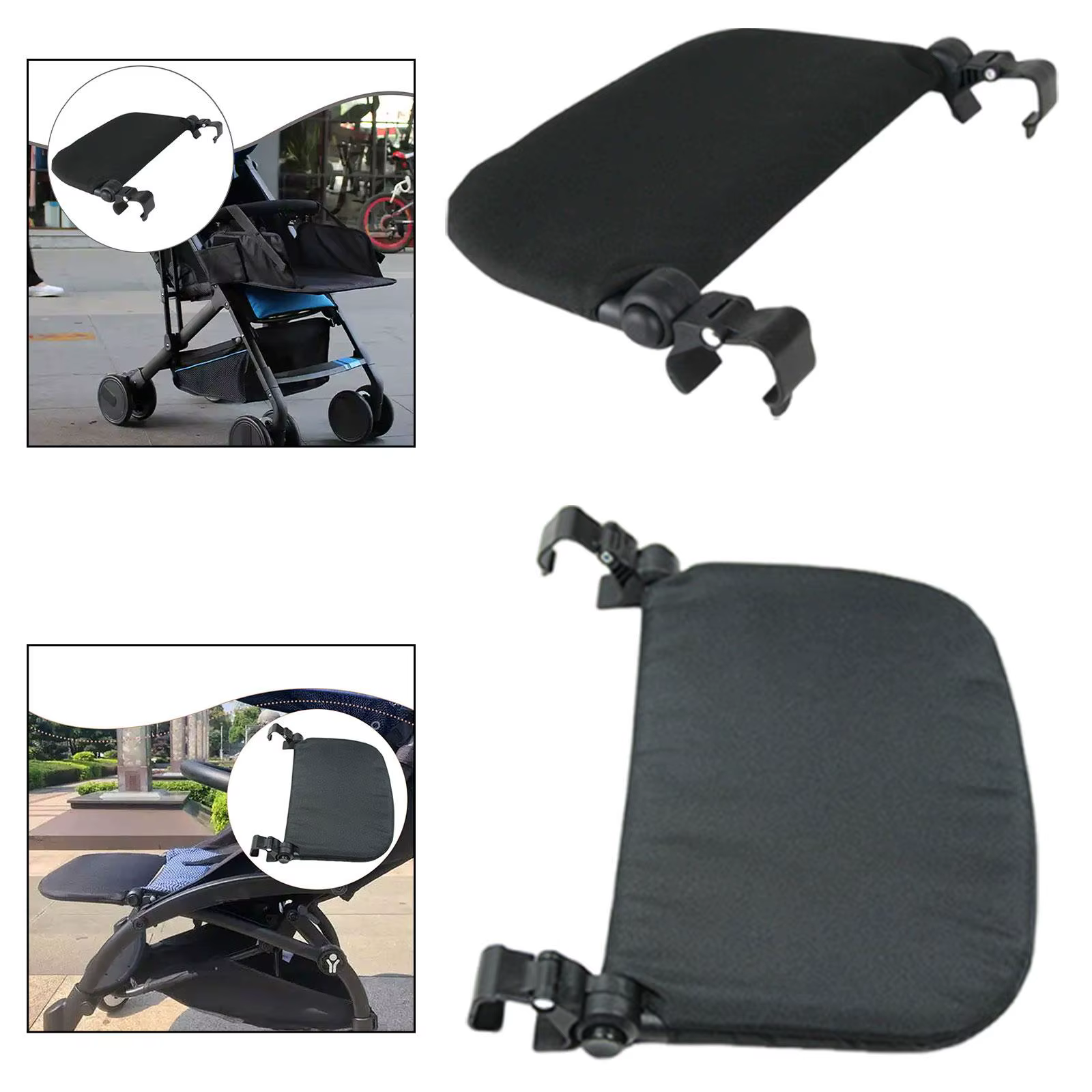 Accessoires pour poussette : Repose-pieds extensible pour Babyzen Yoyo2 YOYO 2 Yoya, support de jambe pour poussette bébé