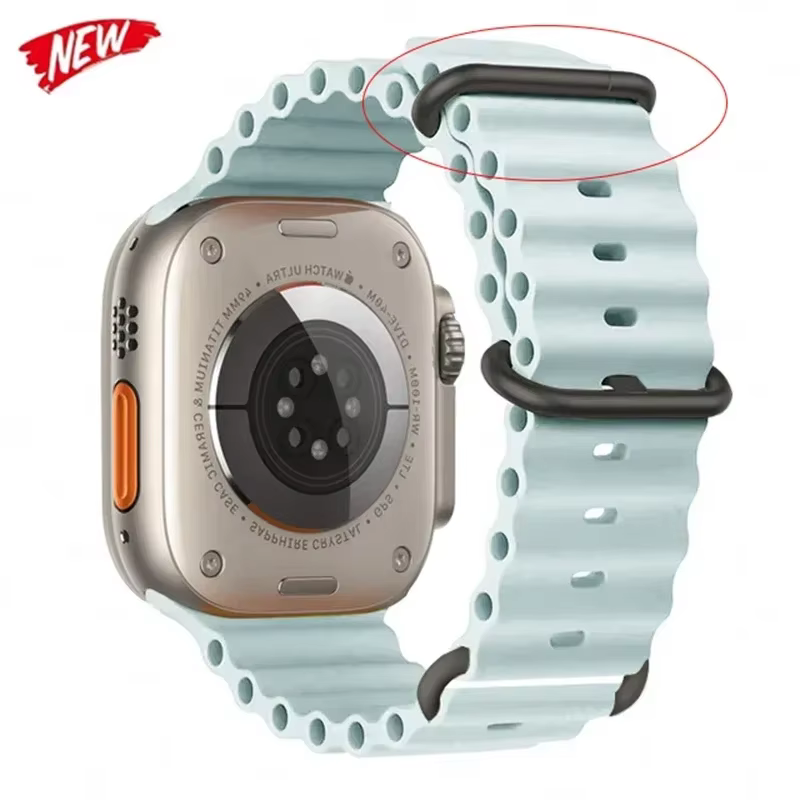 Bracelets océan pour bracelet de montre Apple 44mm 40mm 45mm 49mm 41mm 42mm 38mm 46mm