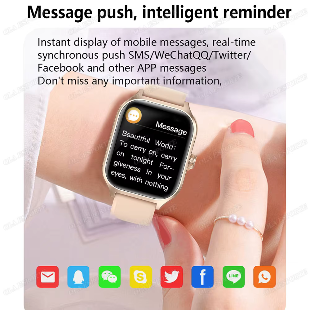 Montre connectée pour Android et iOS