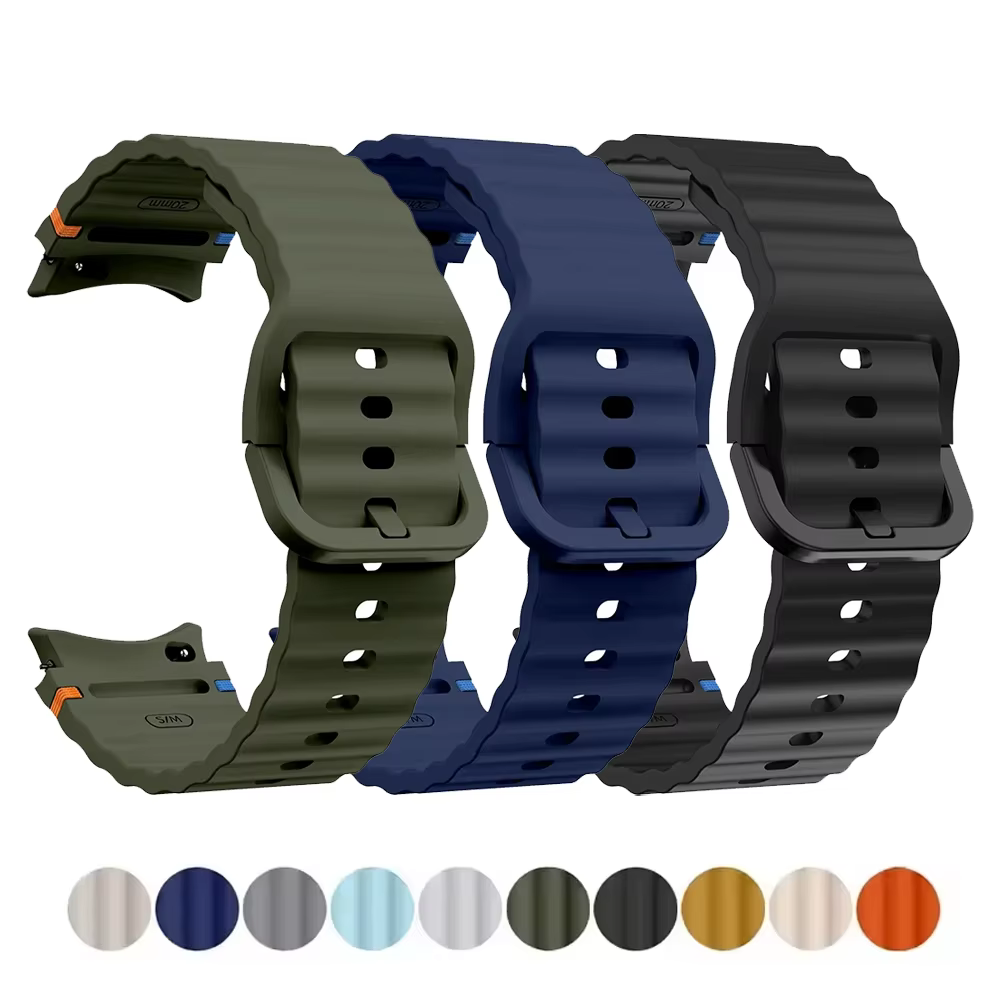 Bracelet d'origine 1:1 pour Samsung Galaxy Watch 7 FE 6 4 Classic 5 Pro 44mm 40mm 43mm 47mm 45mm