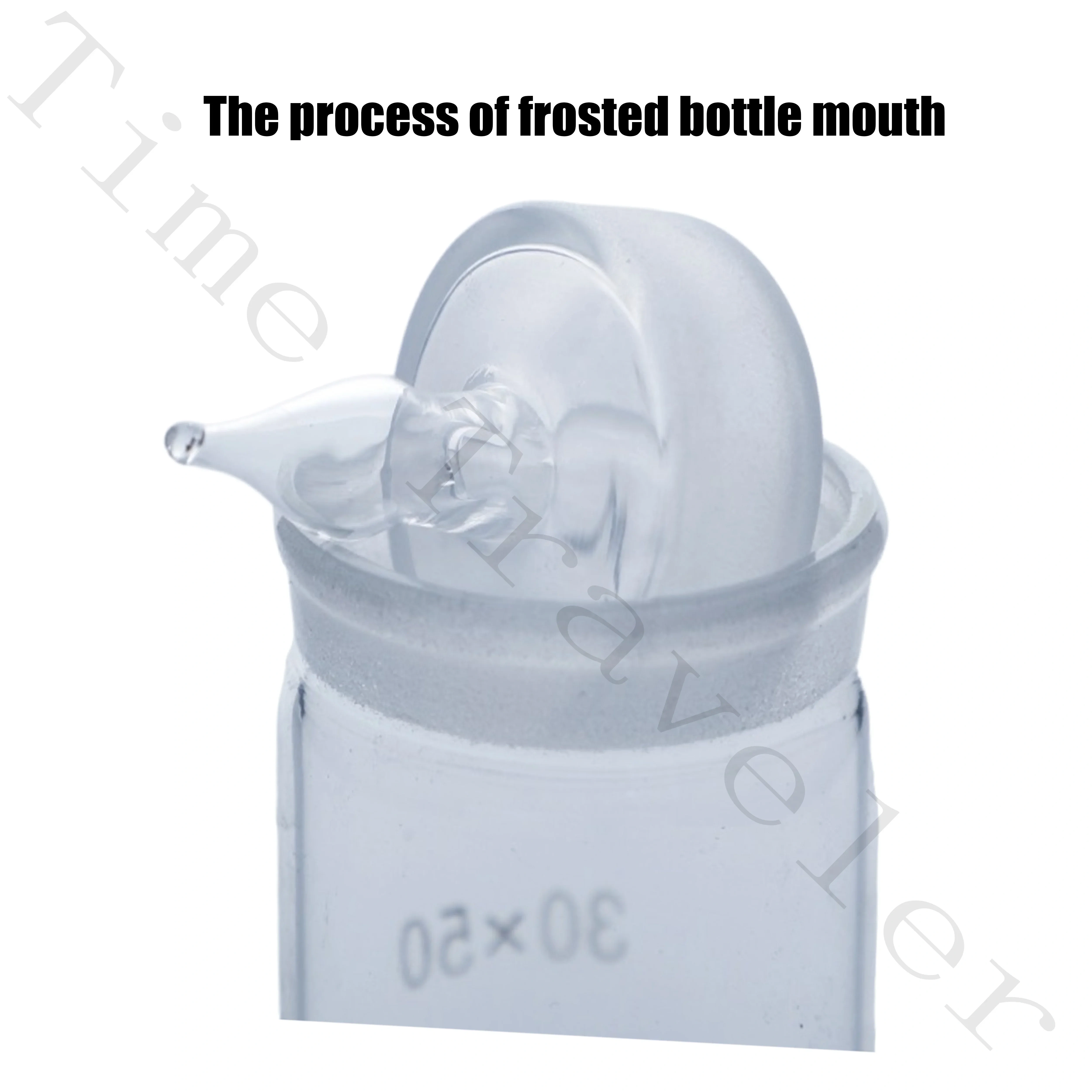 Pot de lavage en verre pour mouvements de montre