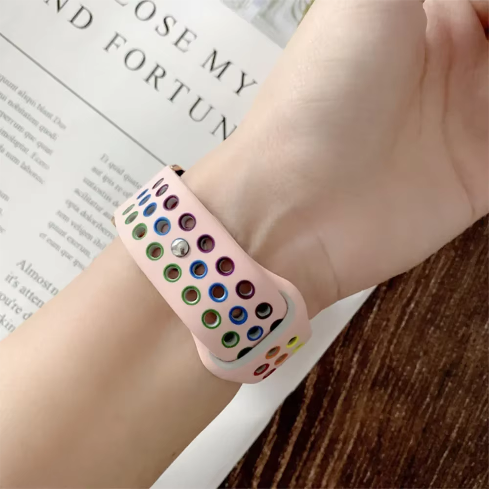 Bracelets de sport en silicone pour Apple Watch Band, Bracelet Pride, iWatch Series 8, 7, 6, 4, 5, 3, 9 SE, 45mm, 44mm, Ultra2 49mm, 38mm, 40mm, 41mm, 42mm