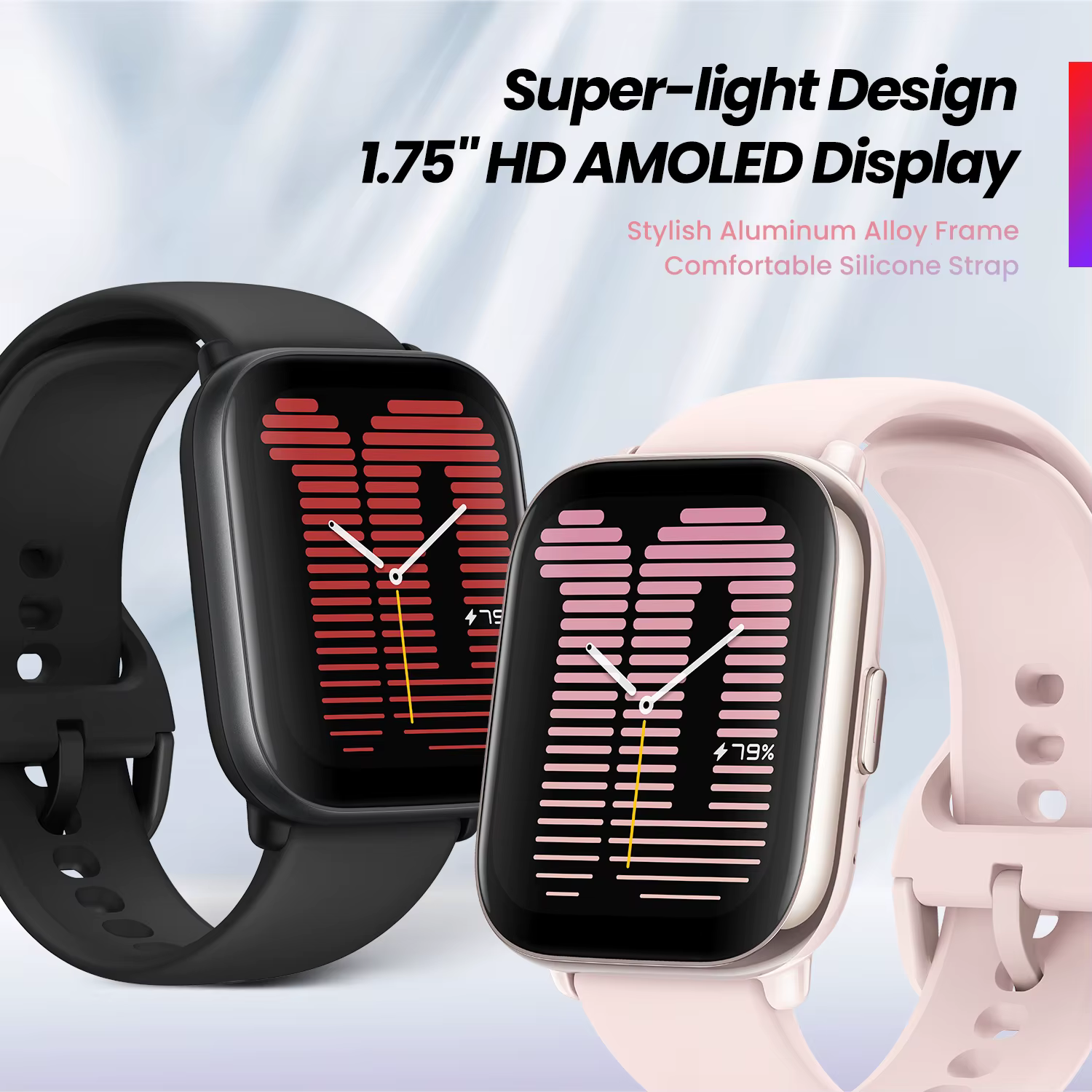 Amazfit-Montre connectée active pour téléphones Android et iOS