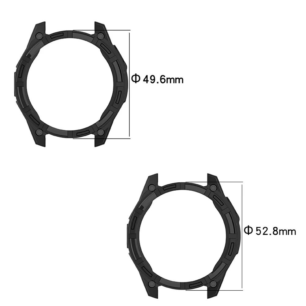 Housse de montre en Silicone pour Garmin Fenix8 solaire 51MM 47MM