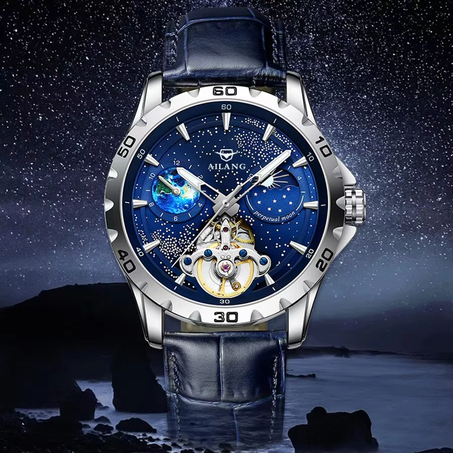 AILANG 8063 Montres pour hommes de marque haut de gamme