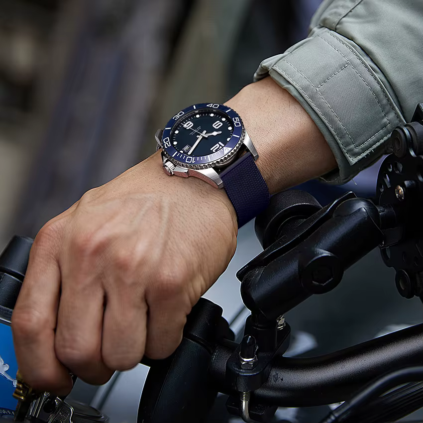 Bracelet de montre en maille d'acier inoxydable Milan
