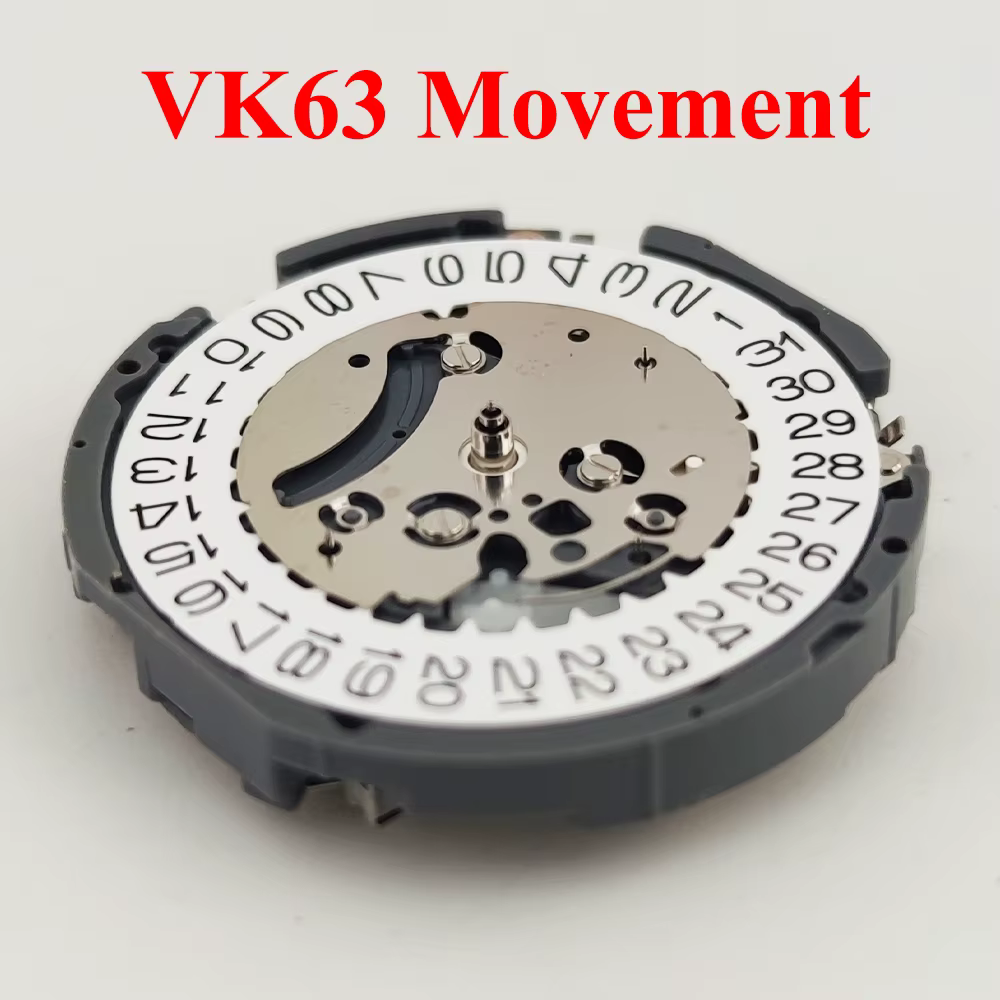 Montre à Quartz mouvement Date 3 heures chronographe