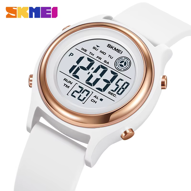 SKMEI 2094 femmes chronomètre dame montre-bracelet 50 M étanche antichoc reloj mujer rétro-éclairage affichage compte à rebours montres numériques