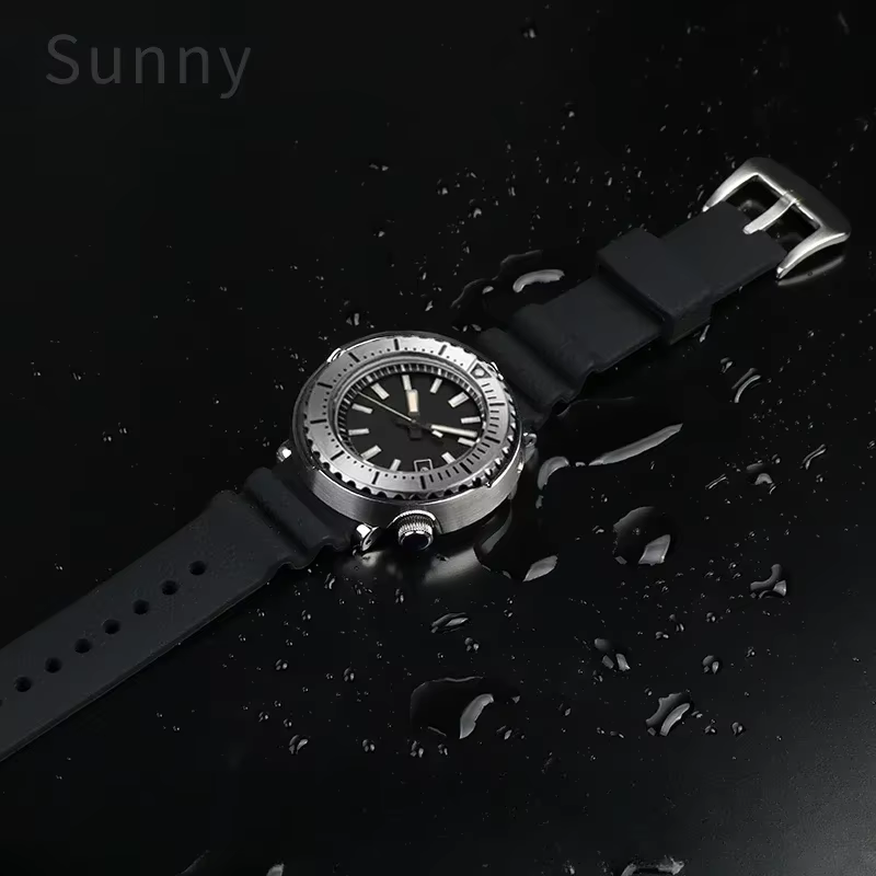 Pour Seiko bracelet de montre Prospex série Sne533p1 Sne537/541/535 en conserve sport de plongée hommes femmes litchi