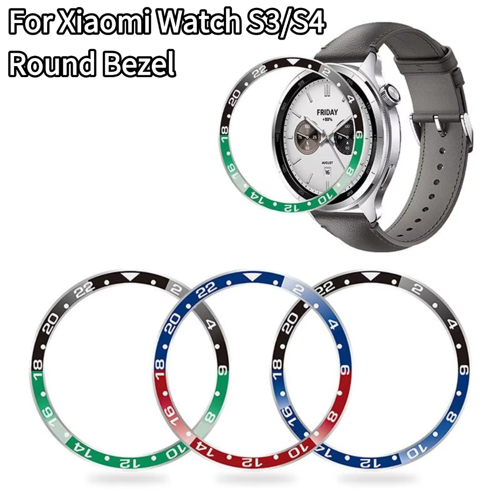 Boîtier rond en métal pour montre Xiaomi