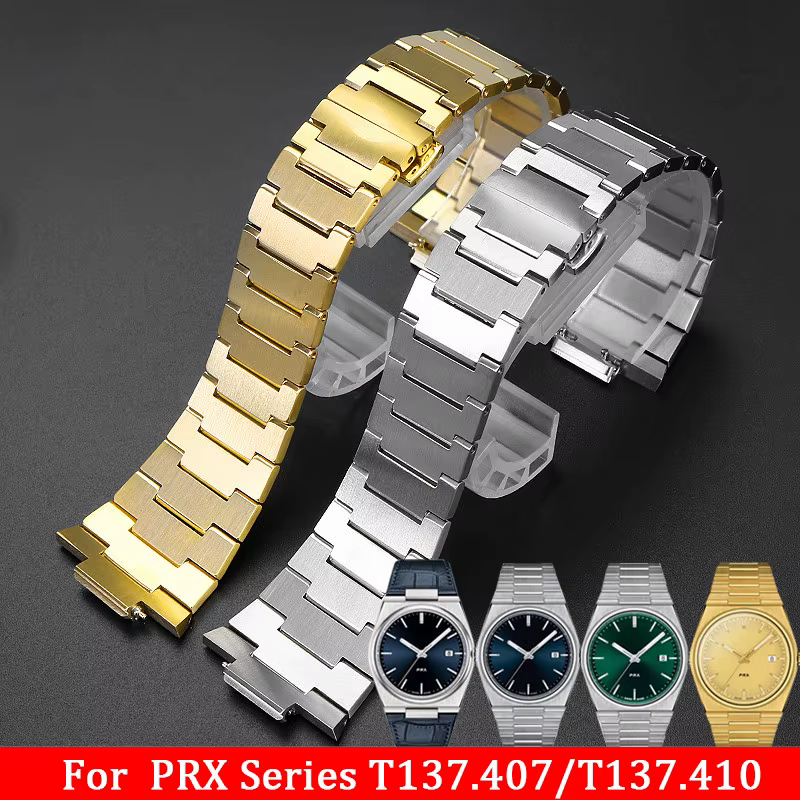 Bracelet en acier inoxydable massif pour la série Tissot PRX 35MM/40MM