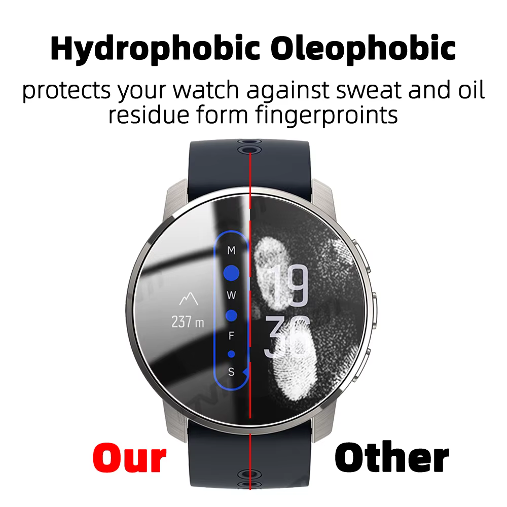 Protecteur d'écran 2.5D pour SUUNTO 9 Peak Pro