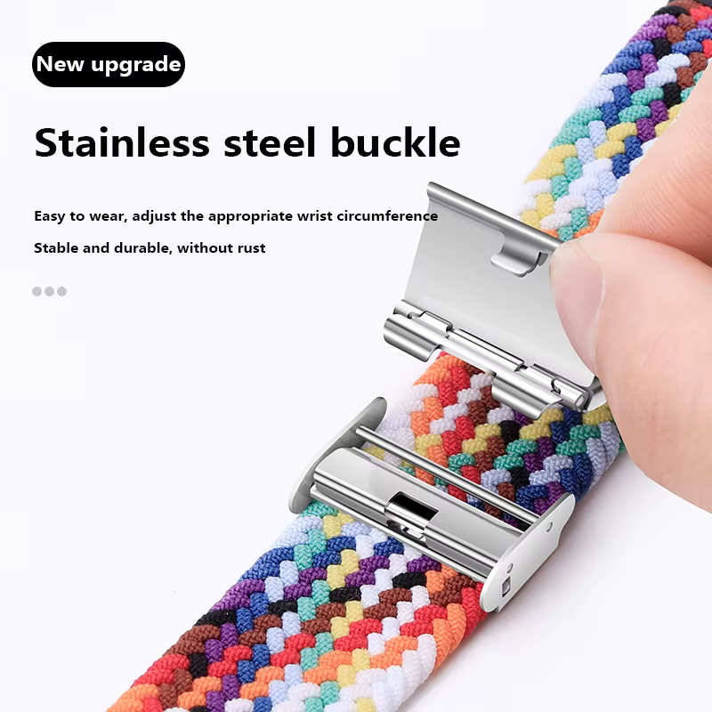 Bracelet élastique tressé 20 22mm