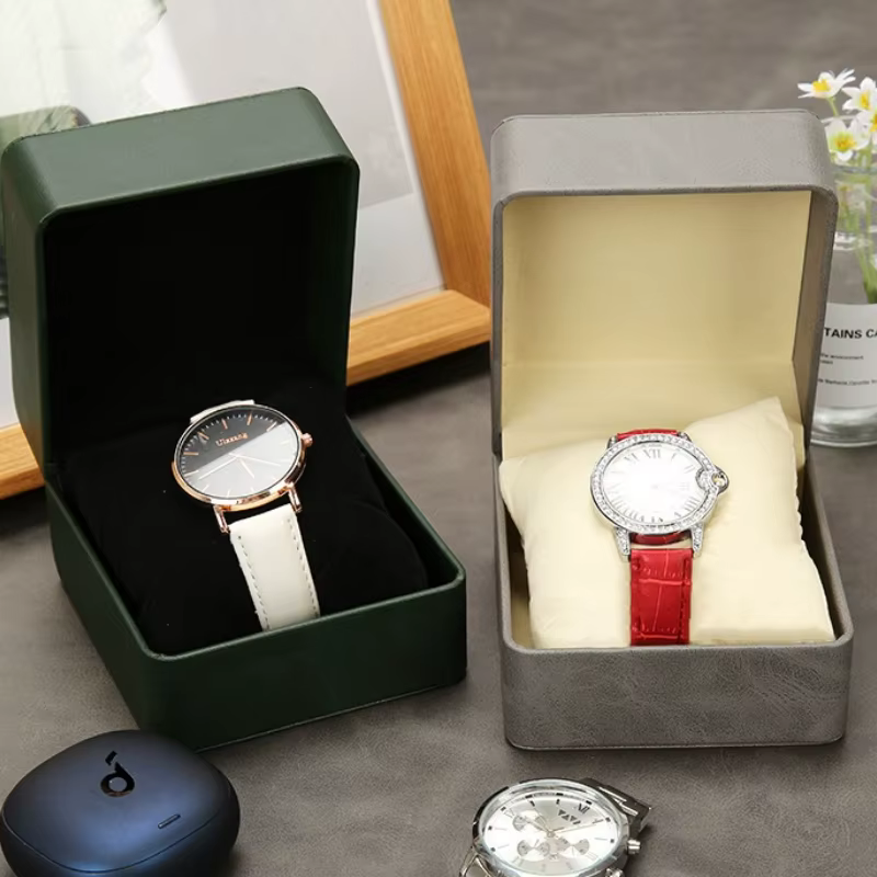 Seiko – boîte de montre en cuir