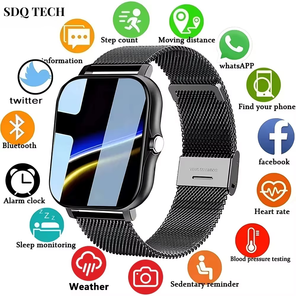 Montre connectée nouvelle génération pour hommes et femmes
