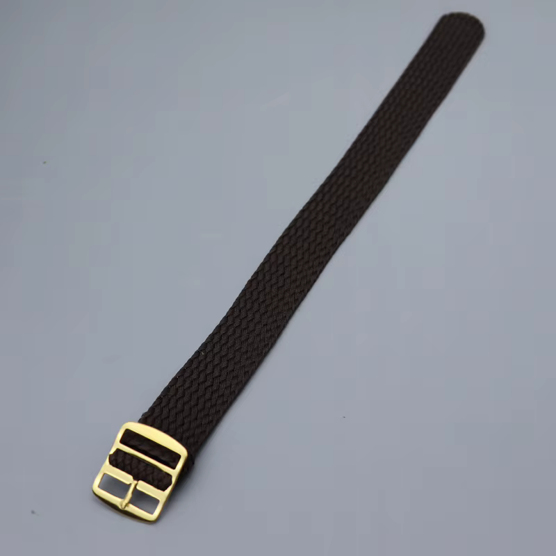 Bracelet de montre en nylon tressé Perlon