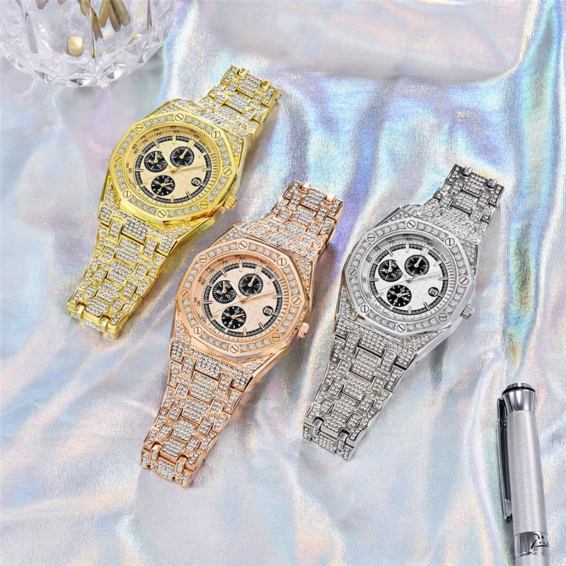 Montre à quartz de marque originale pour hommes