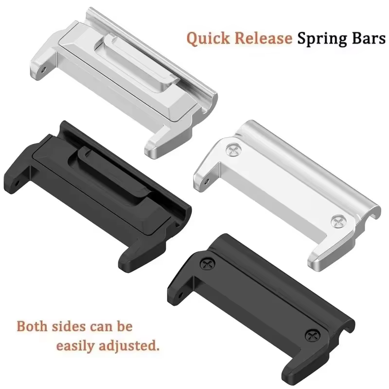 Adaptateur de sangle Garmin en acier inoxydable