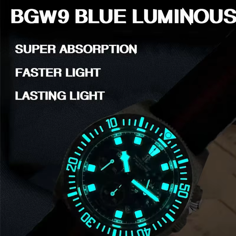 Montre à Quartz tactique grenouille FXD en titane VS75B