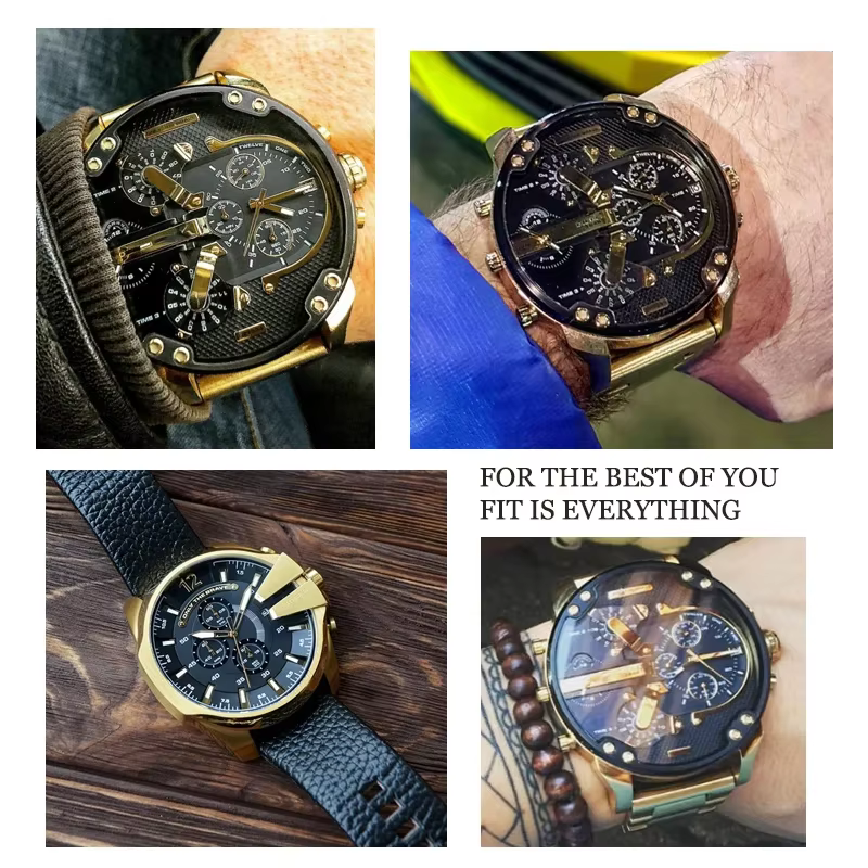 Bracelet de montre en acier inoxydable de haute qualité pour Diesel DZ7333 DZ4344