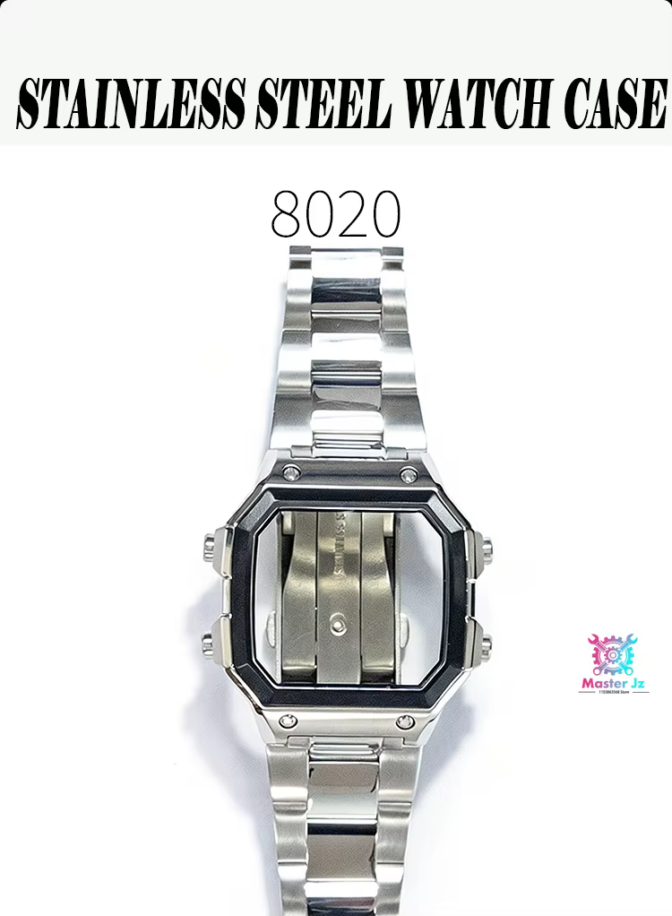 Boîtier en acier pour Casio AE1200
