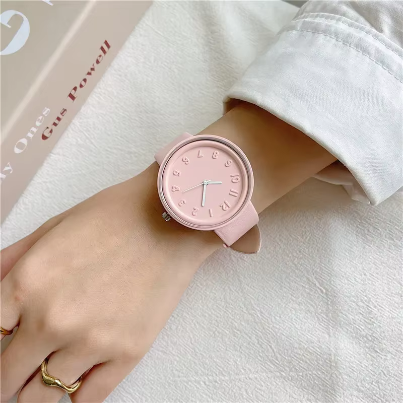 Makaron-Montre à Quartz pour Femme