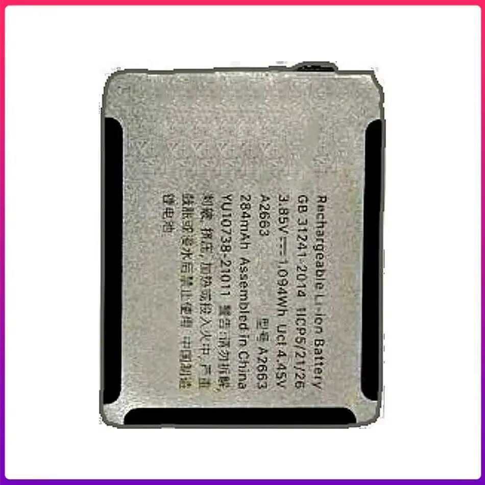 Alimentation Stable pour Apple Watch Iwatch série 7 S7 41Mm A2663 batterie 284Mah