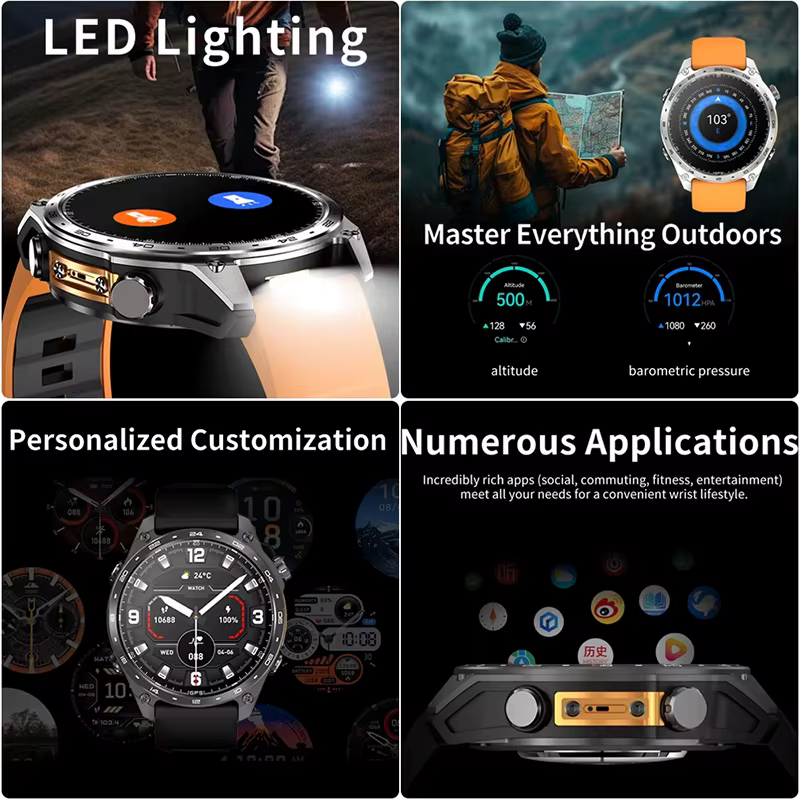 Montre connectée pour hommes