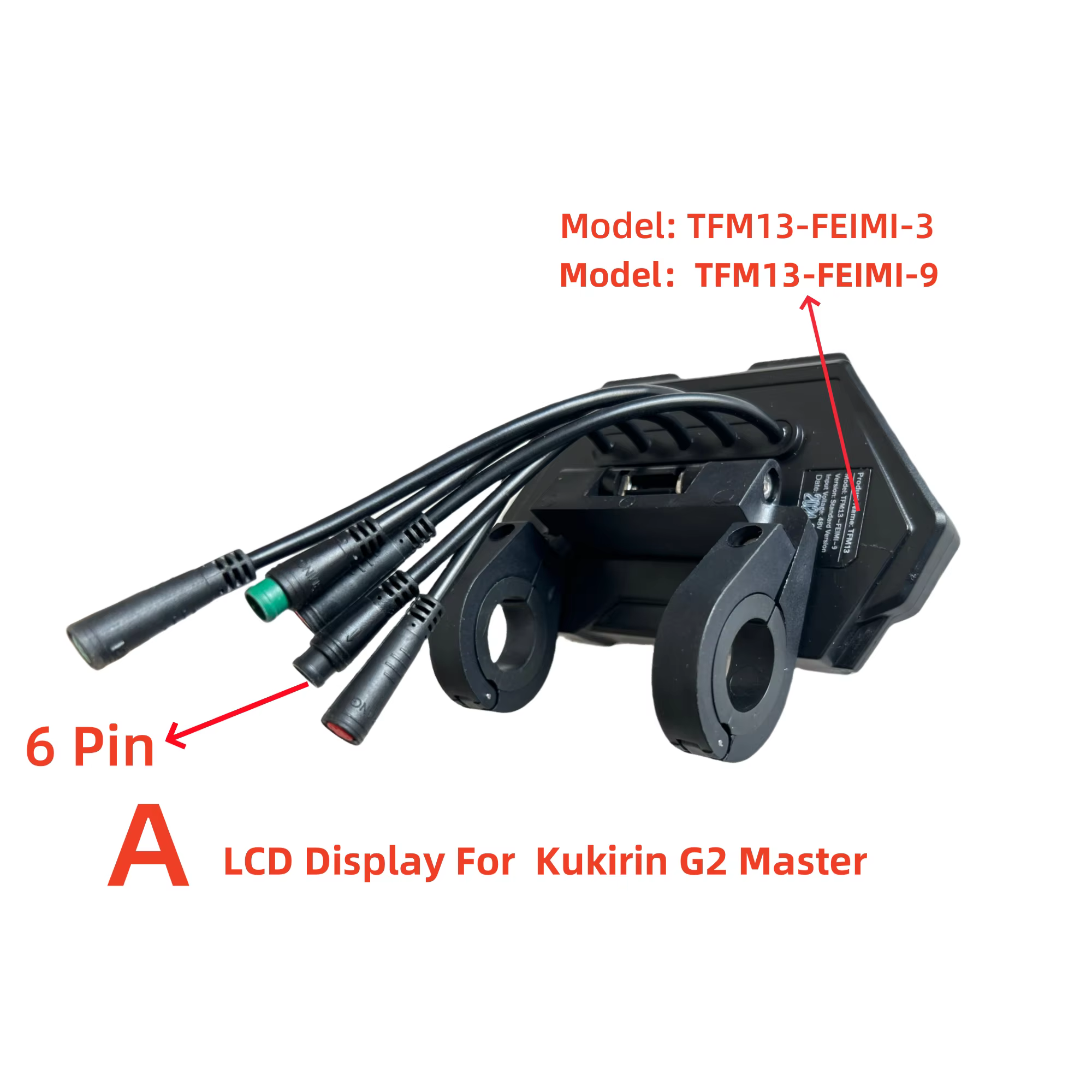 Écran LCD pour scooter électrique Kukirin NipMaster Prada, accessoires de compteur numérique d'origine