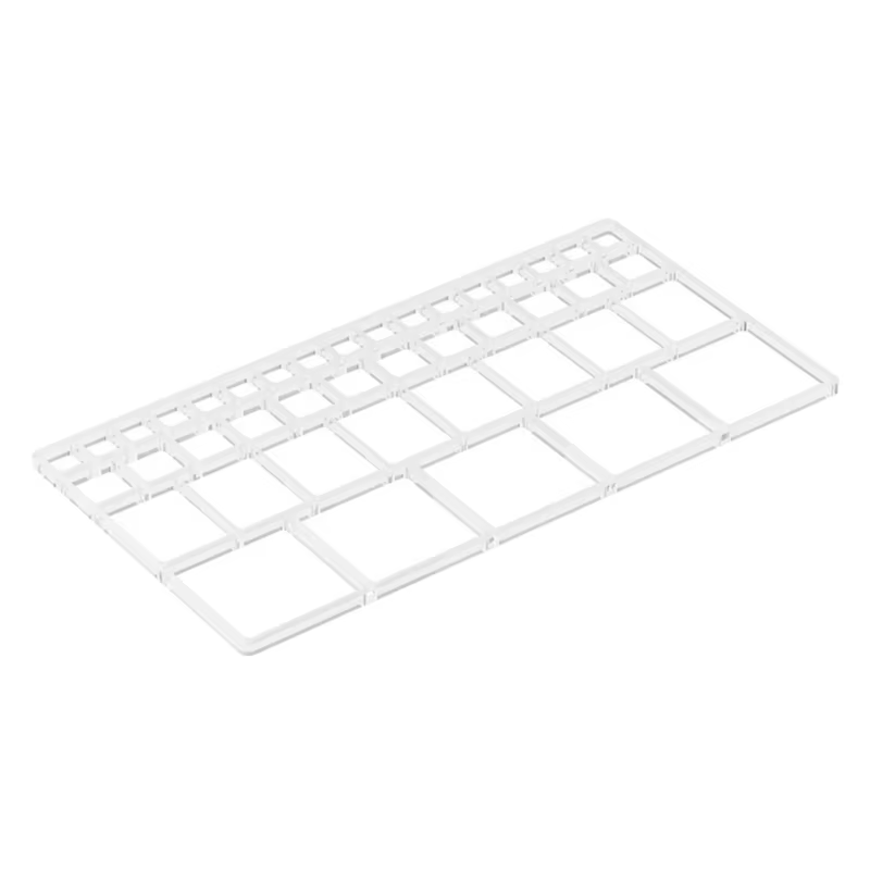 Organisateur de rangement de pièces de montre Transparent