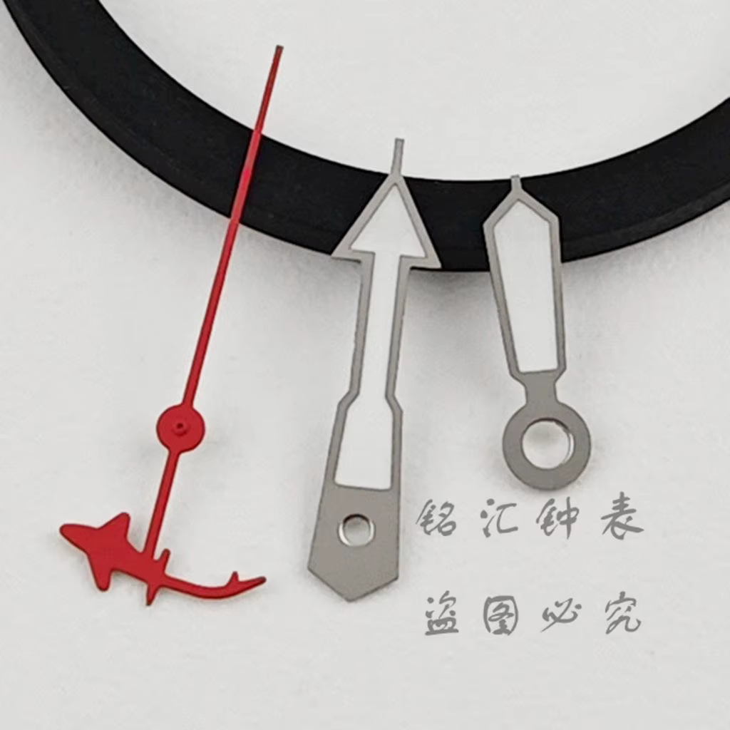 Aiguilles de montre lumineuses vertes Shark NH35